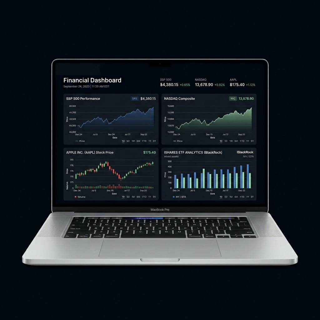 iShares ETF Platform analytics dashboard